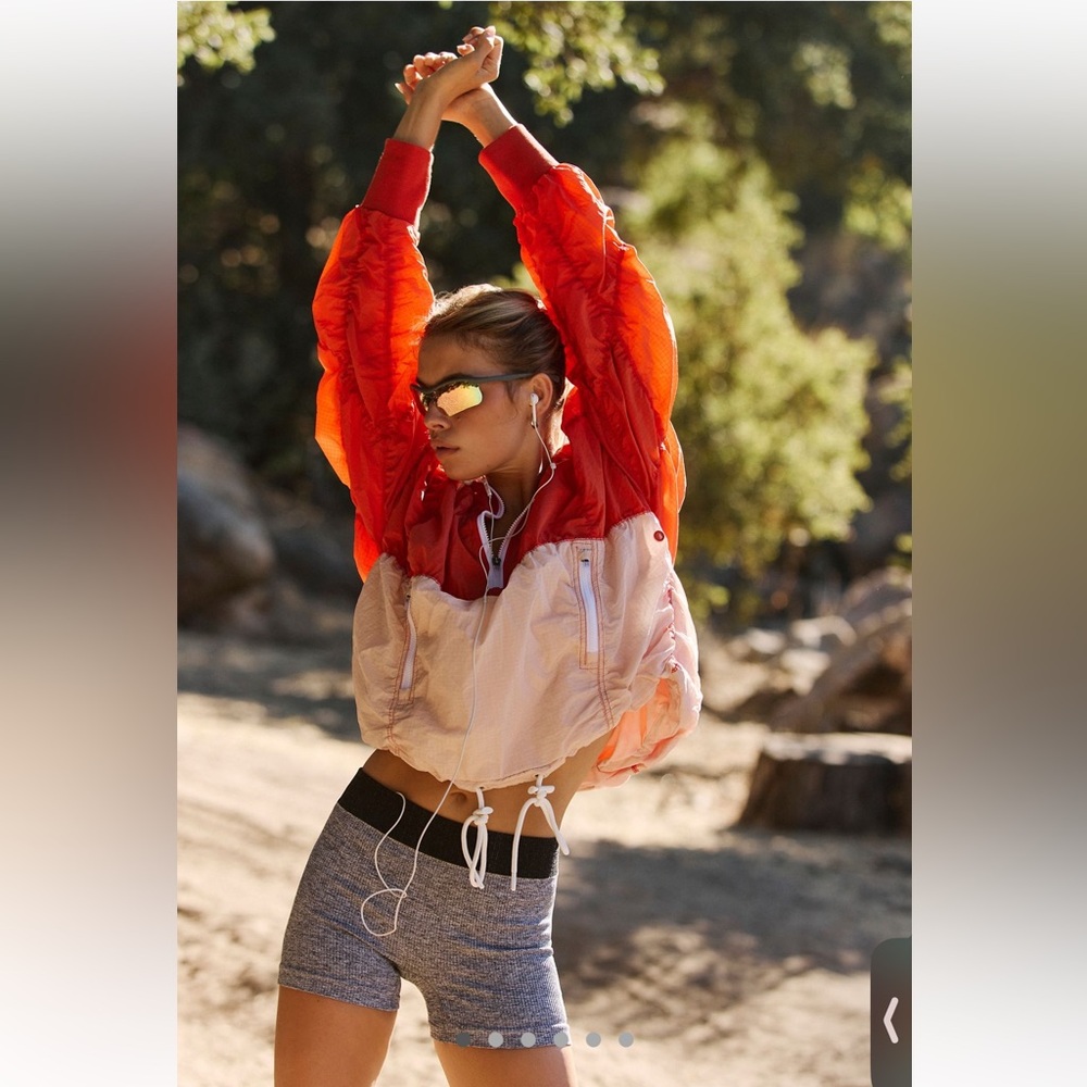 Free People Happy Camper Colorblock Pullover